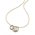Necklaces Necklaces in Yellow Gold containing Diamond, Pearl 456772