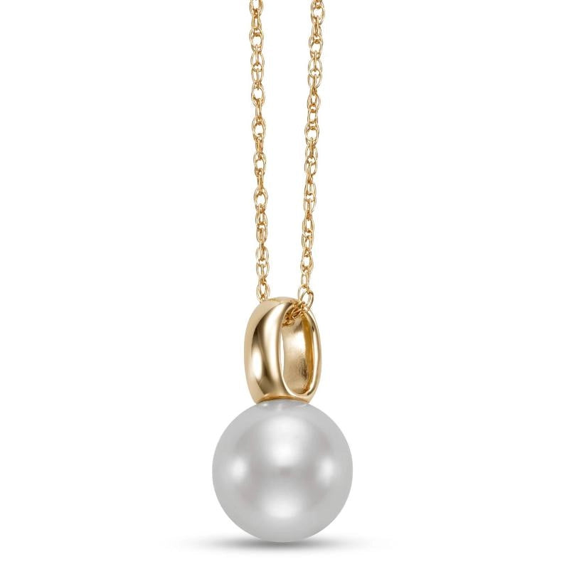 Necklaces Necklaces in Yellow Gold containing Pearl 456773