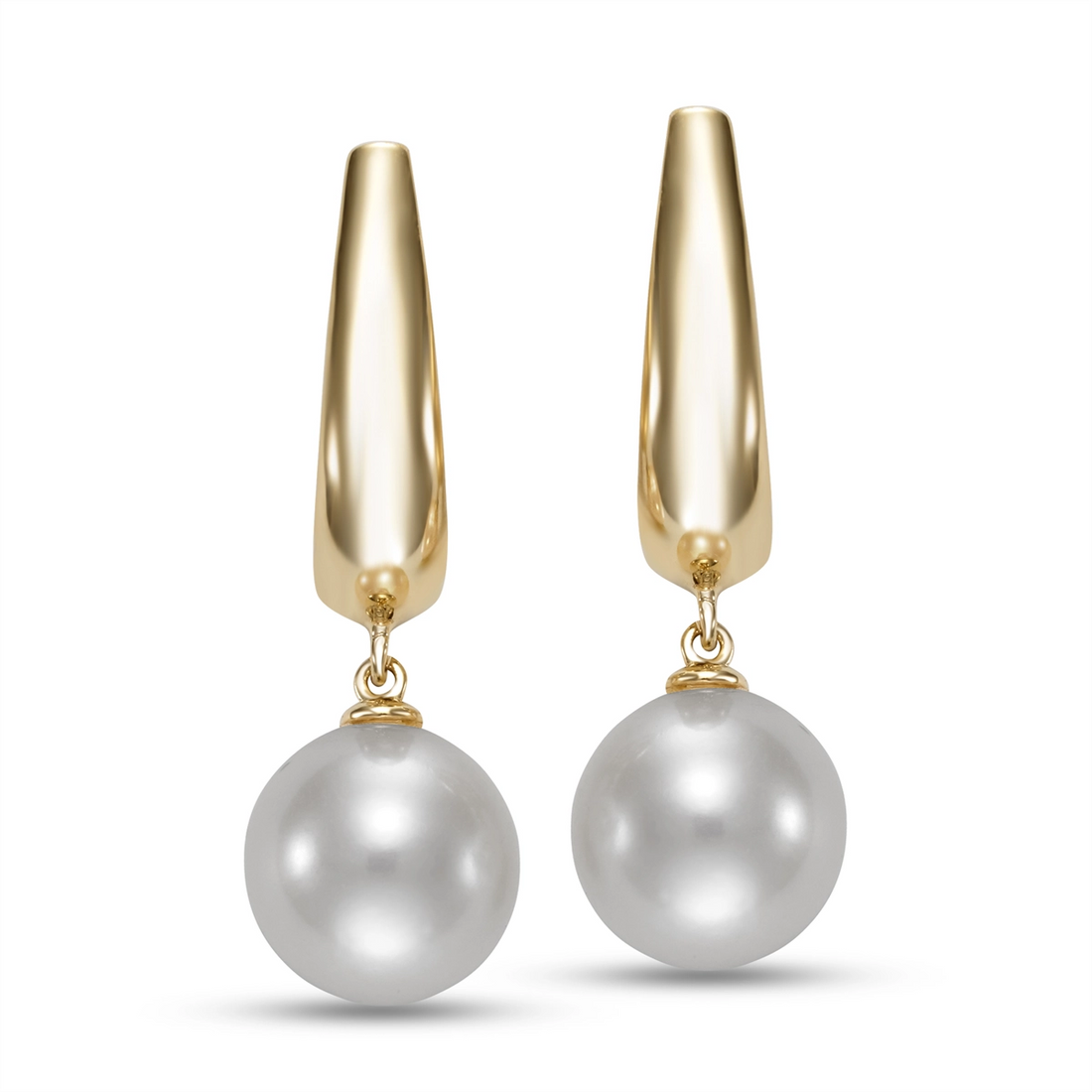 Earrings Earrings in Yellow Gold containing Pearl 456774