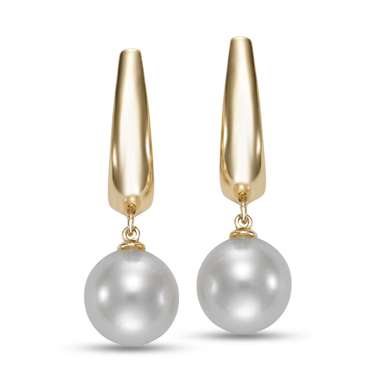 Earrings Earrings in Yellow Gold containing Pearl 456774