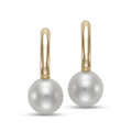 Earrings Earrings in Yellow Gold containing Pearl 456778