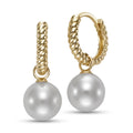 Earrings Earrings in Yellow Gold containing Pearl 456779