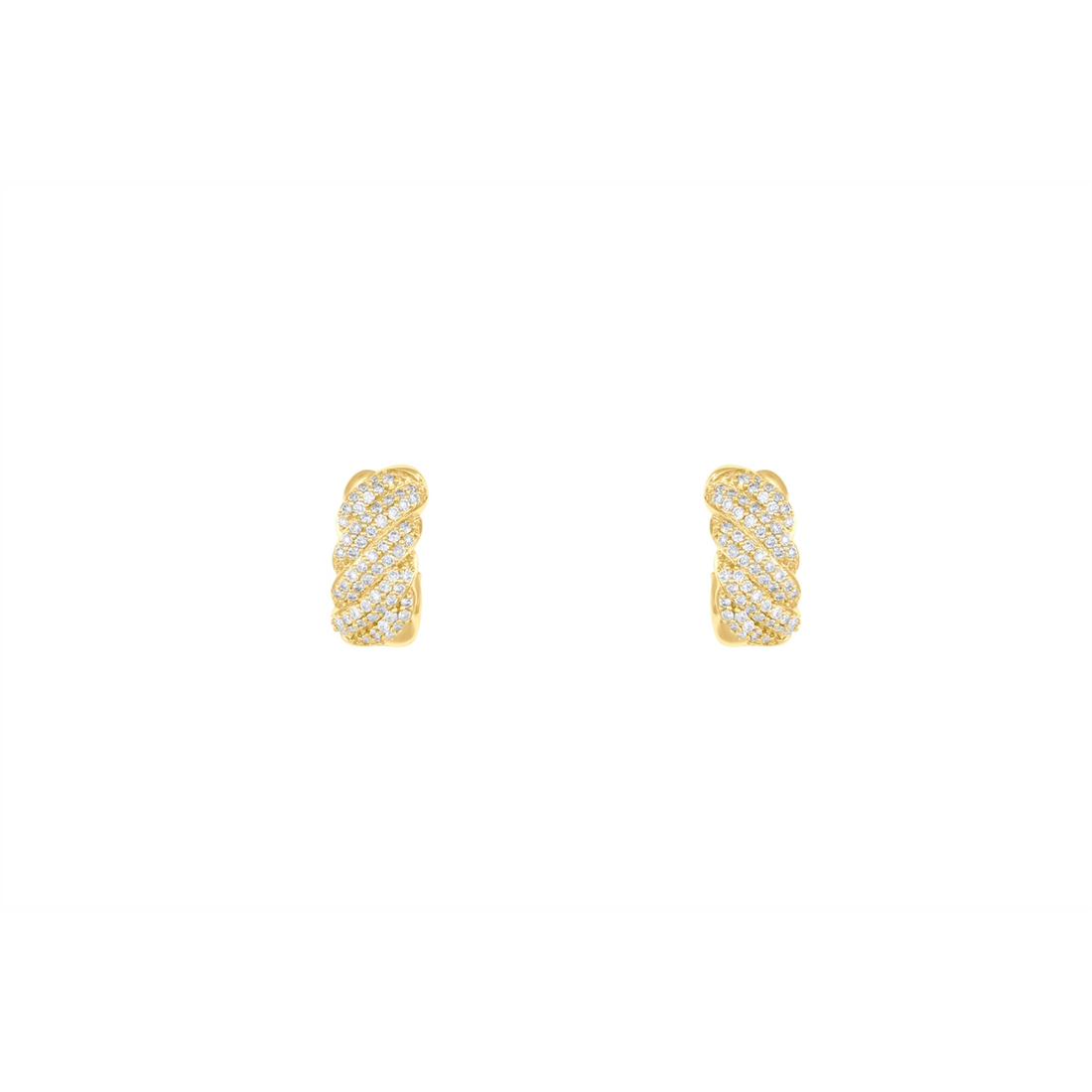 Earrings Earrings in Yellow Gold containing Diamond 456806