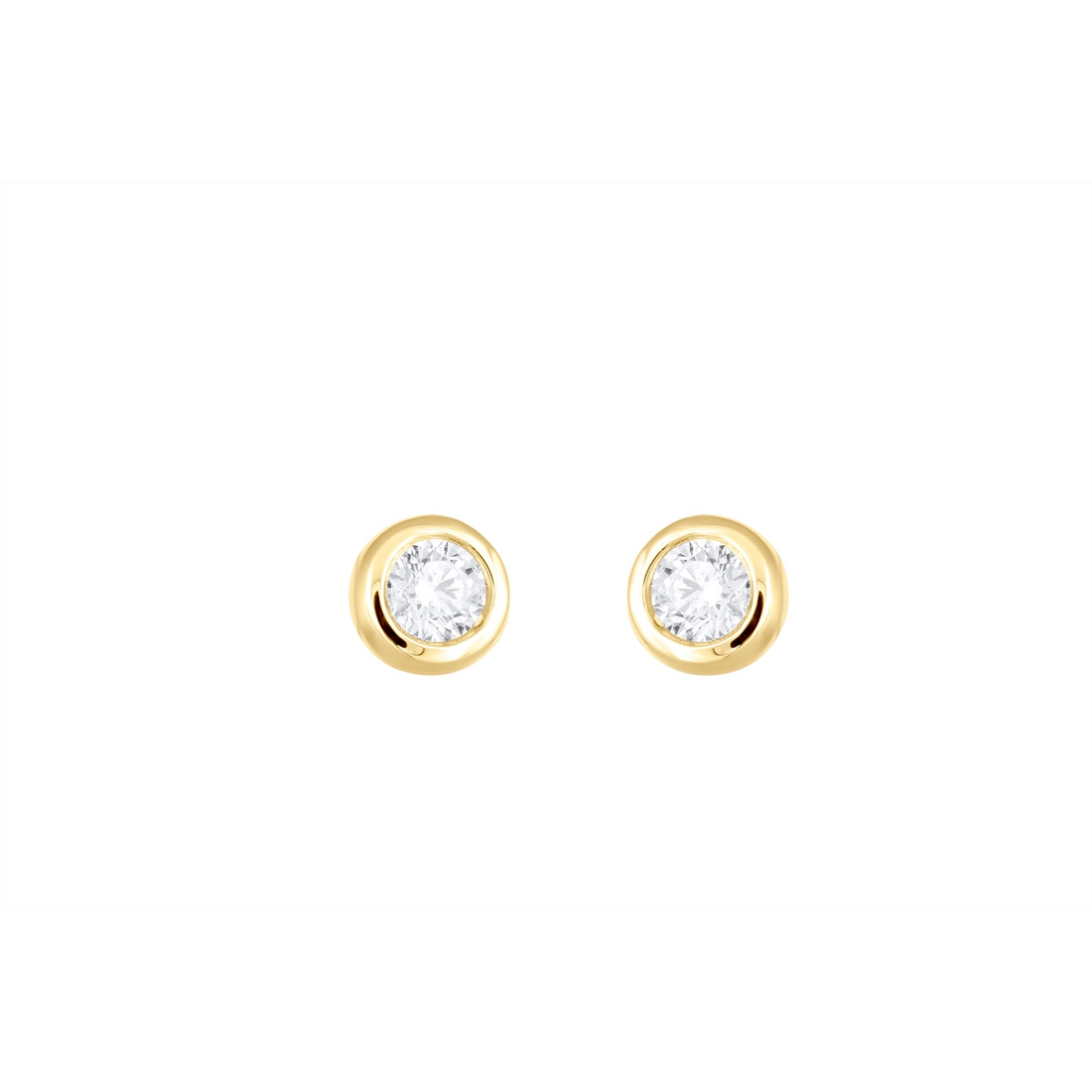 Earrings Earrings in Yellow Gold containing Diamond 456809