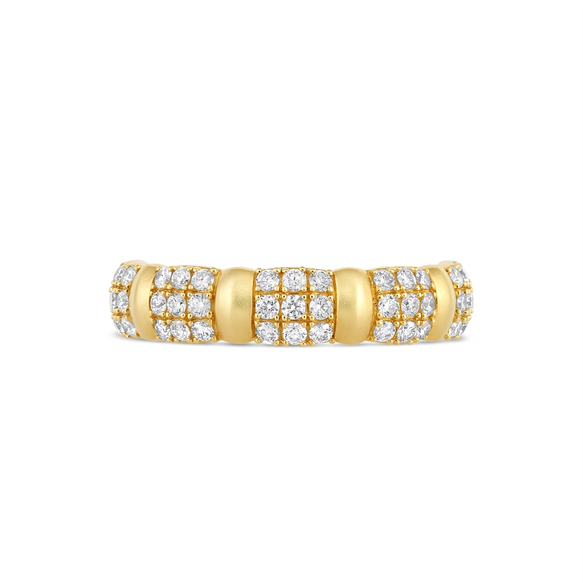 Wedding Bands Rings in Yellow Gold containing Diamond 456810