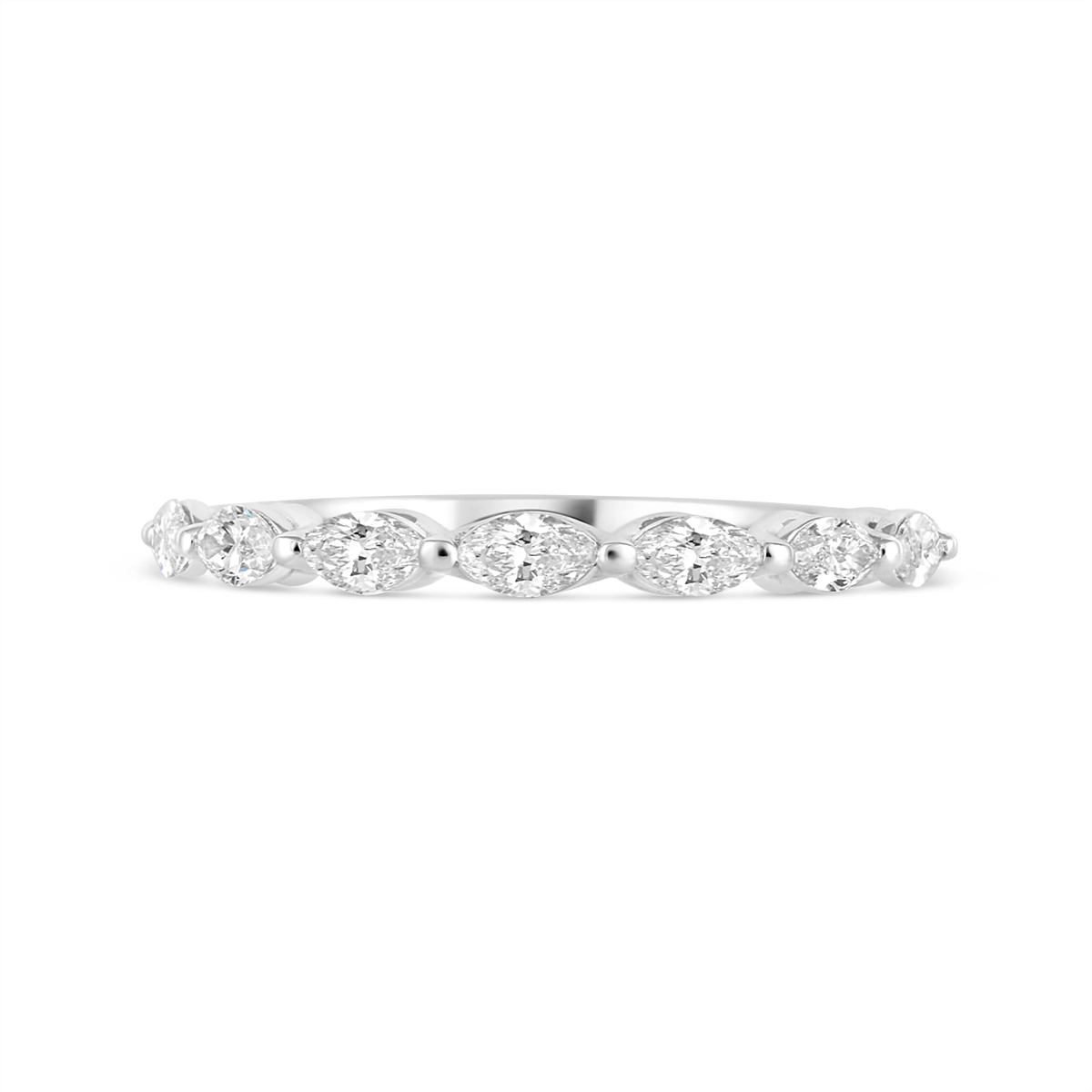 Wedding Bands Wedding Rings in White Gold containing Diamond 456813