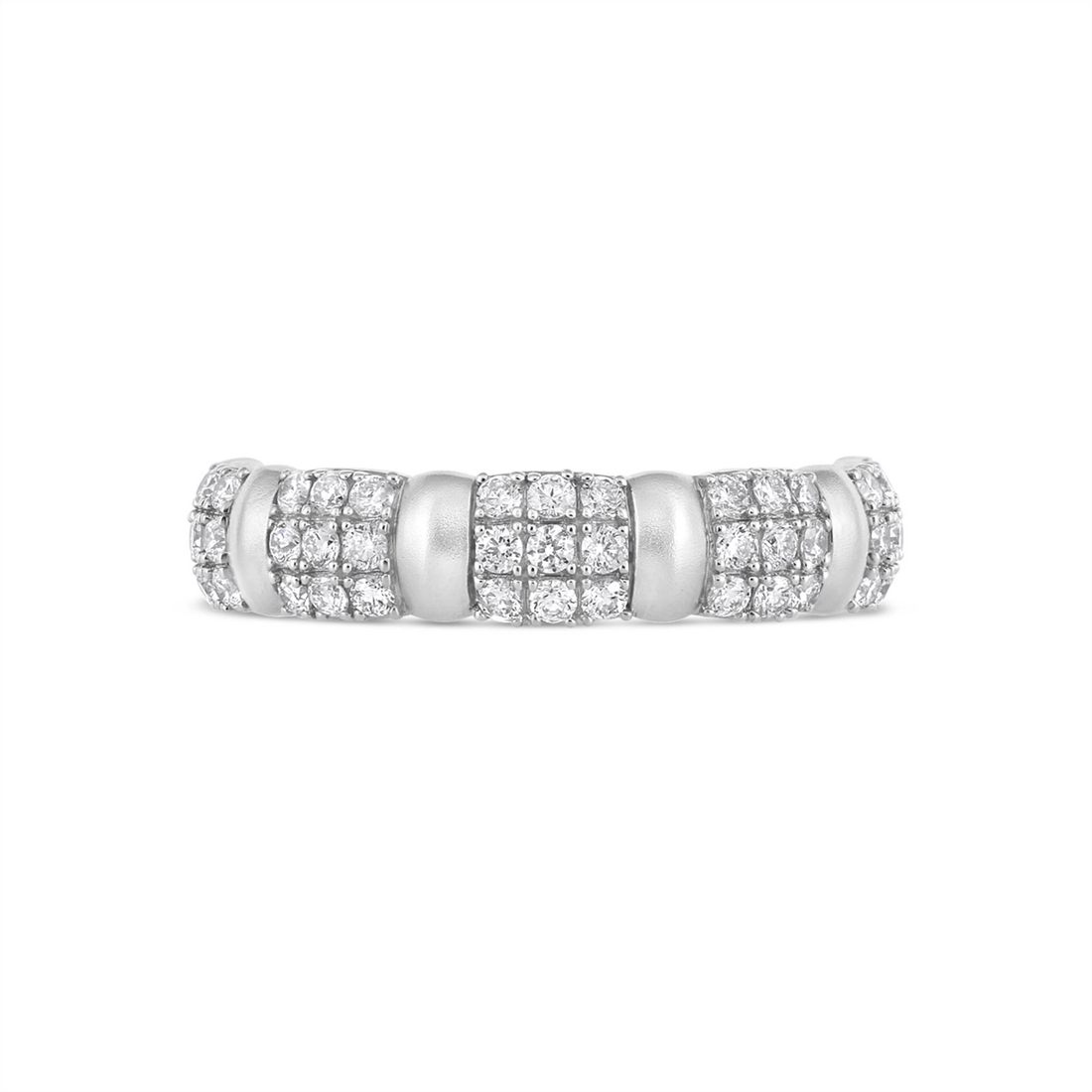 Wedding Bands Rings in White Gold containing Diamond 456814