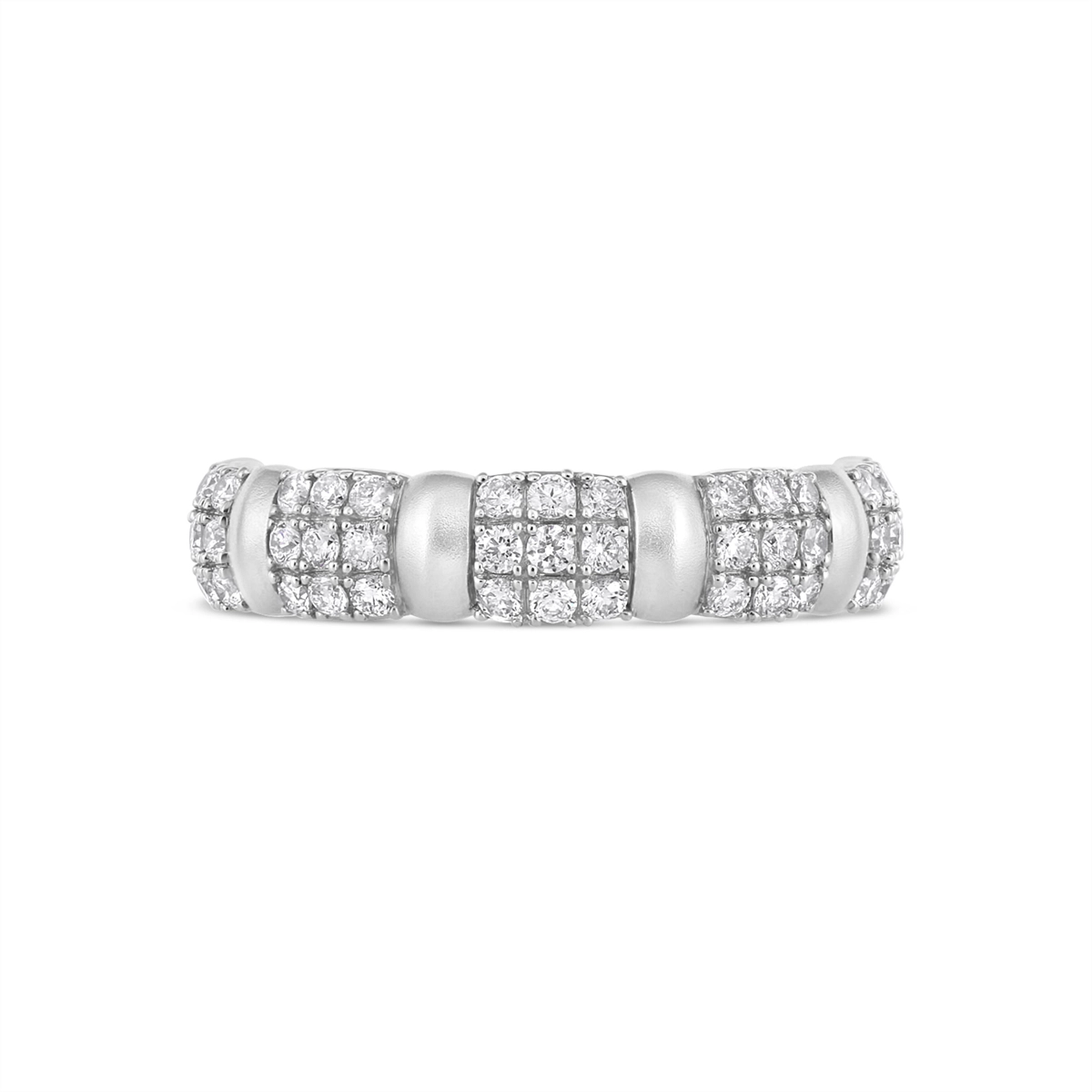 Wedding Bands Rings in White Gold containing Diamond 456814