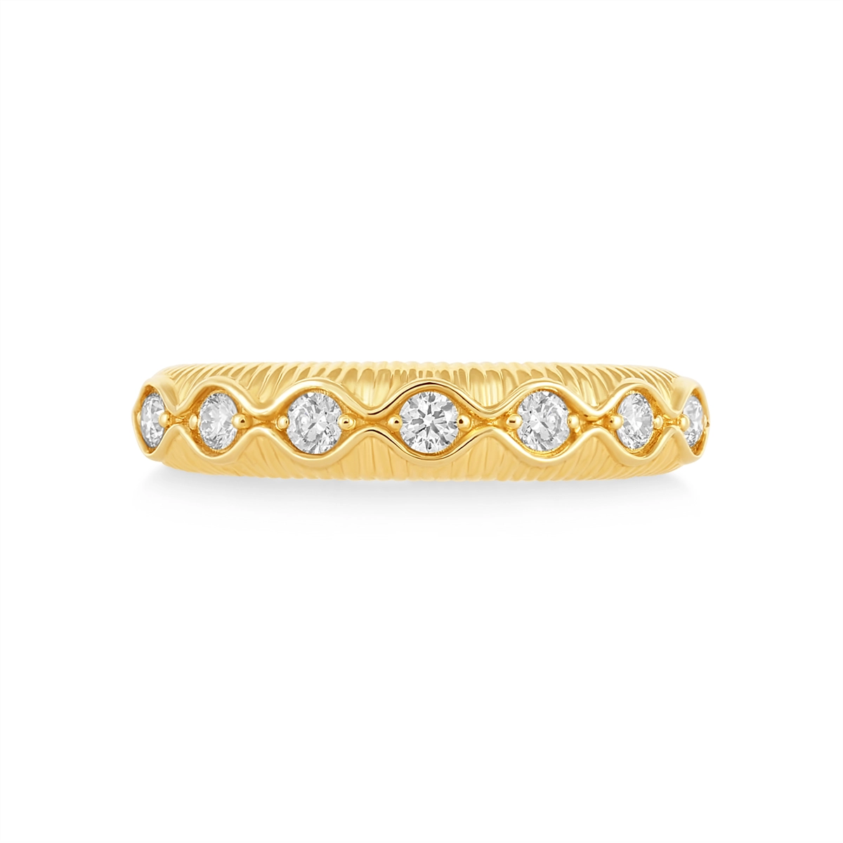 Wedding Bands Rings in Yellow Gold containing Diamond 456824