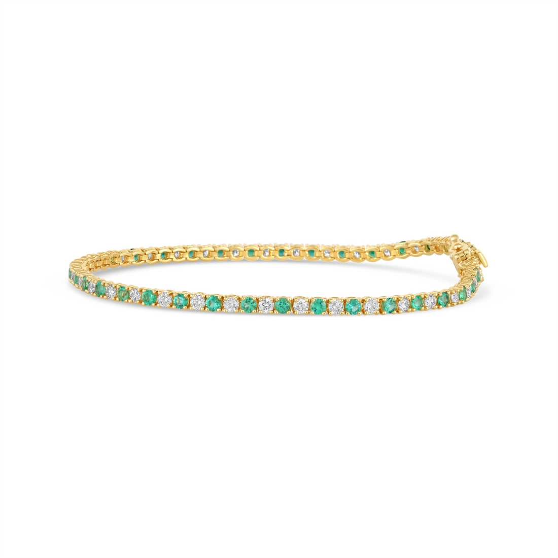 Bracelets Bracelets in Yellow Gold containing Multi-gemstone, Diamond, Emerald 456830