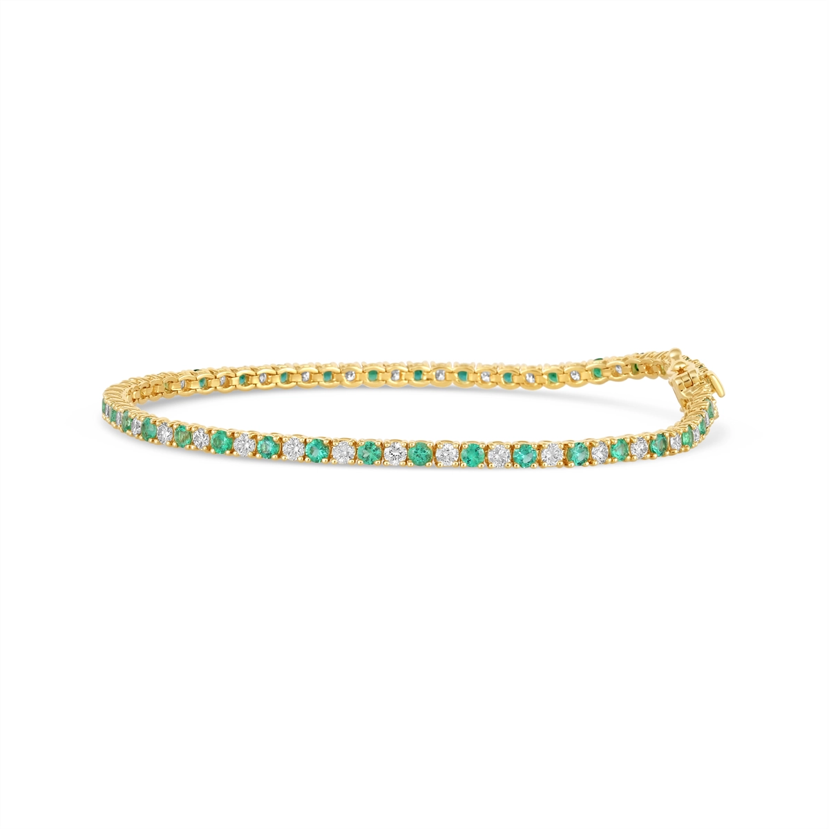 Bracelets Bracelets in Yellow Gold containing Multi-gemstone, Diamond, Emerald 456830