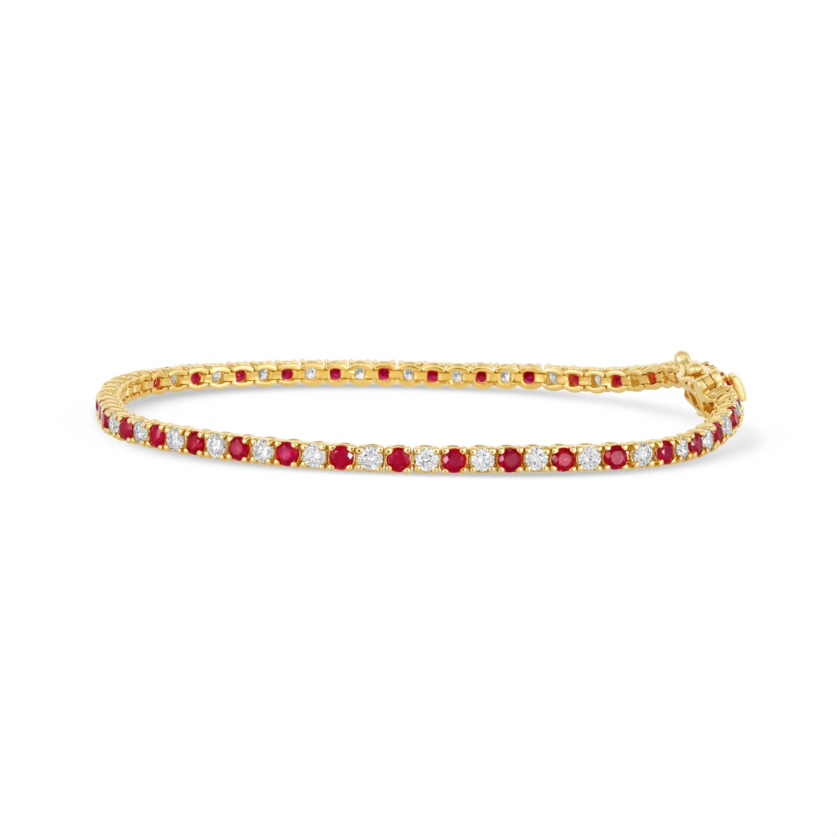 Bracelets Bracelets in Yellow Gold containing Multi-gemstone, Diamond, Ruby 456831