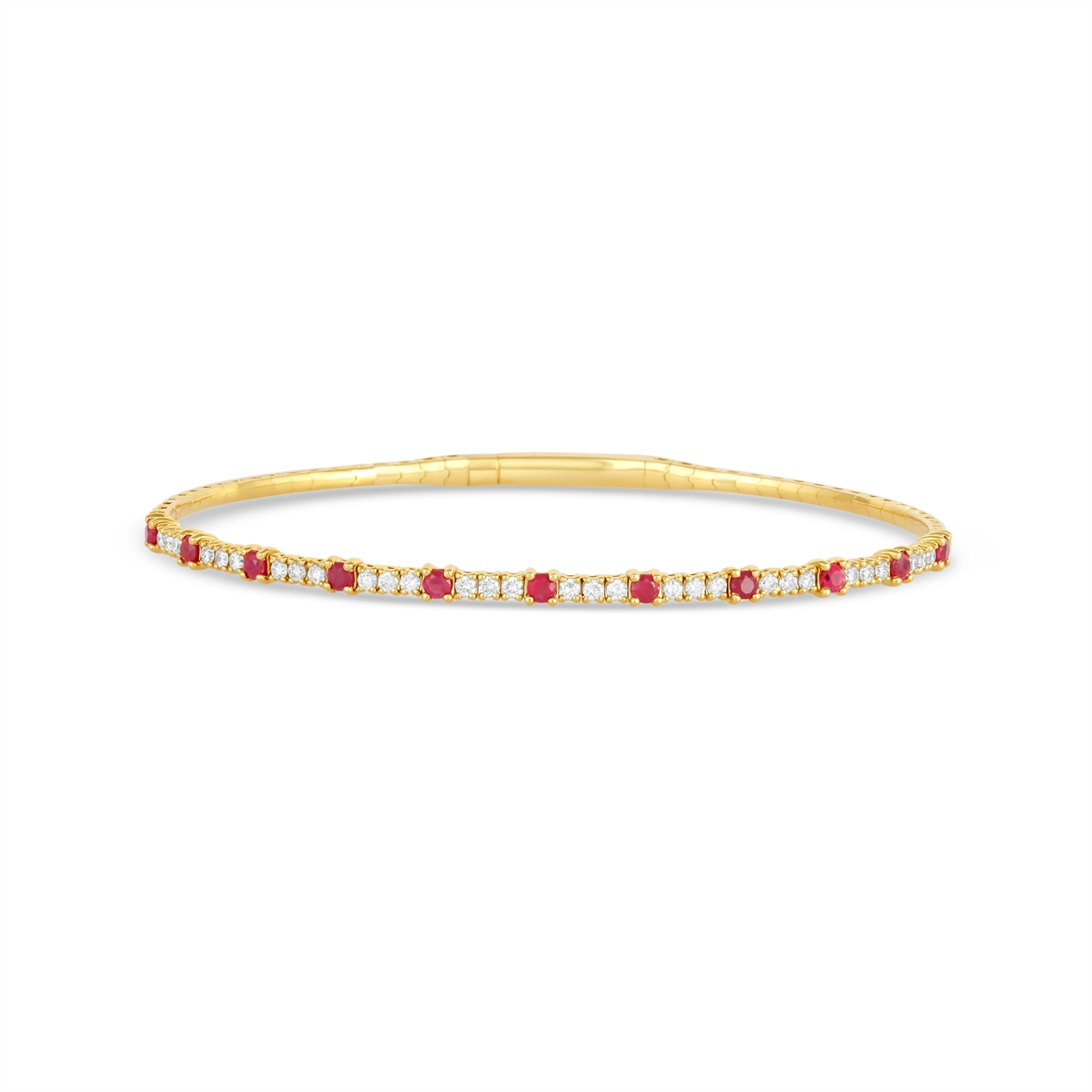 Bracelets Bracelets in Yellow Gold containing Multi-gemstone, Diamond, Ruby 456837