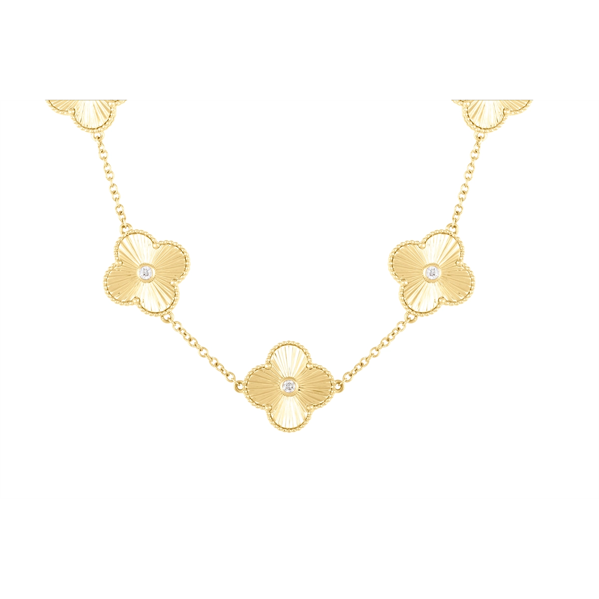 Necklaces Necklaces in Yellow Gold containing Diamond 456838