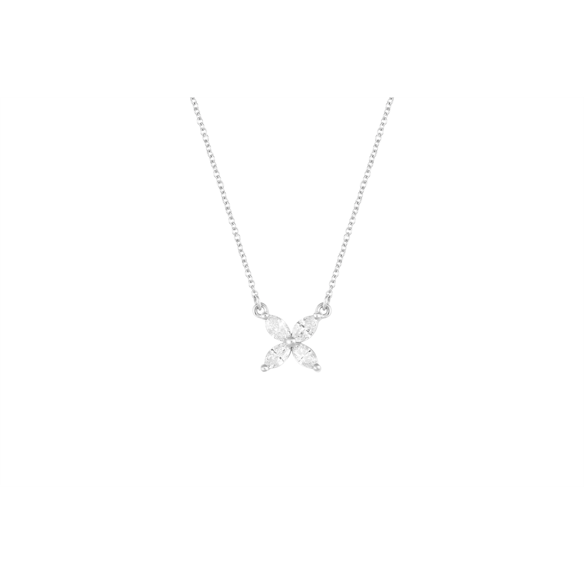 Necklaces Necklaces in White Gold containing Diamond 456841