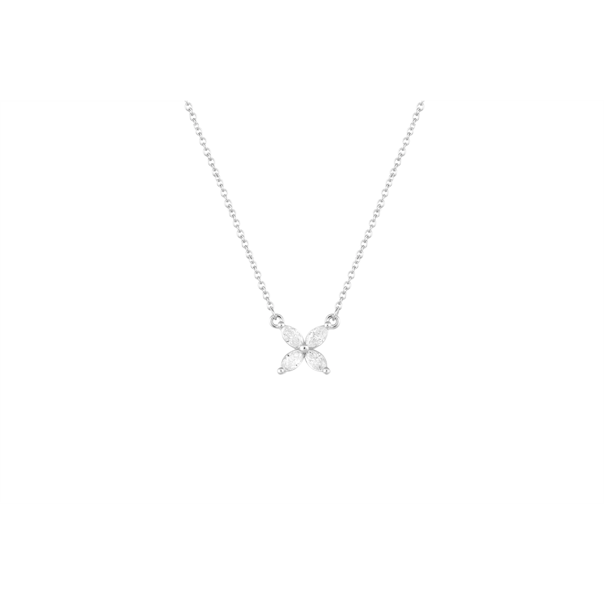 Necklaces Necklaces in White Gold containing Diamond 456842