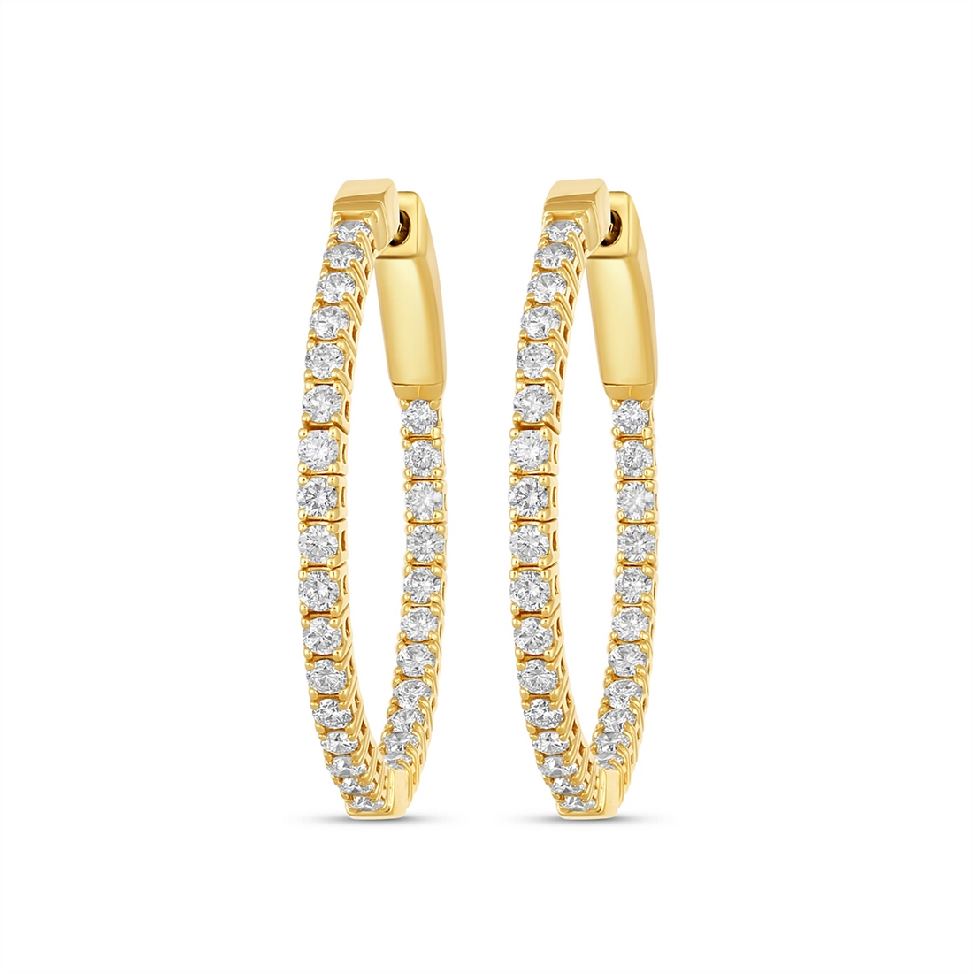 Earrings Earrings in Yellow Gold containing Diamond 456847