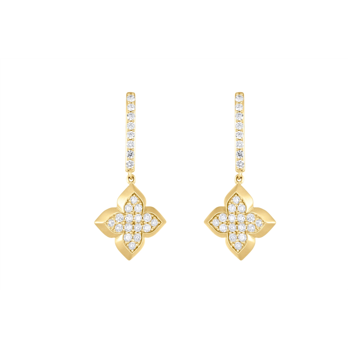 Earrings Earrings in Yellow Gold containing Diamond 456850