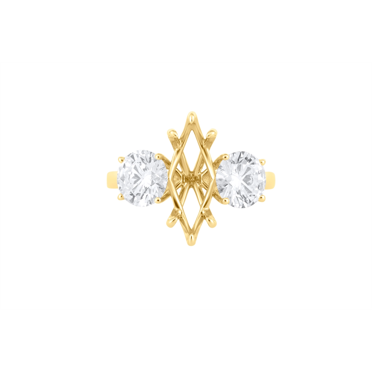 Engagement Collections Engagement Rings in Yellow Gold containing Diamond 456870