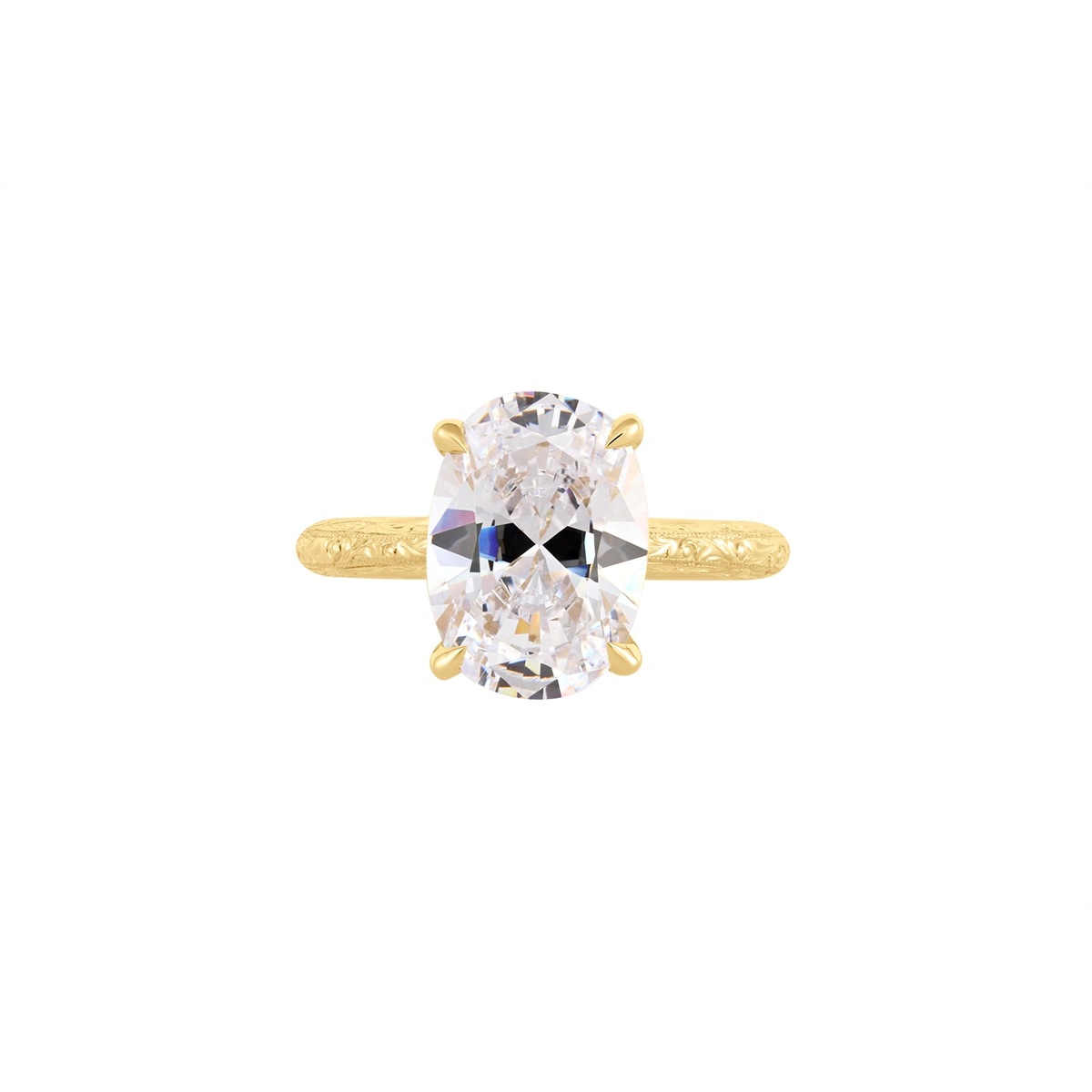 Tacori Engagement Rings in Yellow Gold containing Diamond HT 2671(HE)OV12.5X9Y