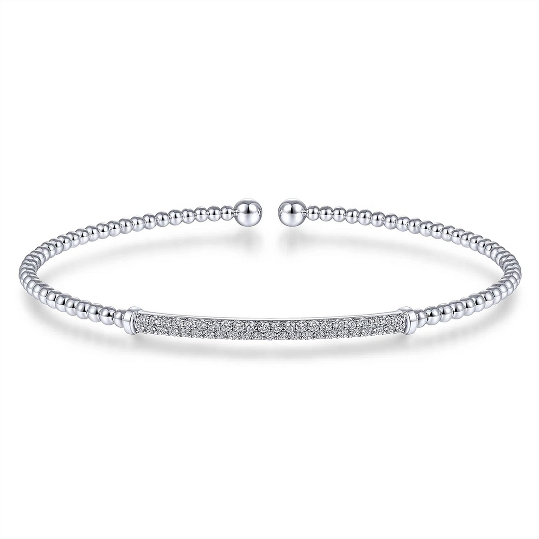 Gabriel & Co Bracelets in White Gold containing Diamond BG4262-62W45JJ