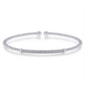 Gabriel & Co Bracelets in White Gold containing Diamond BG4262-62W45JJ