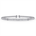Gabriel & Co Bracelets in White Gold containing Diamond BG4262-62W45JJ