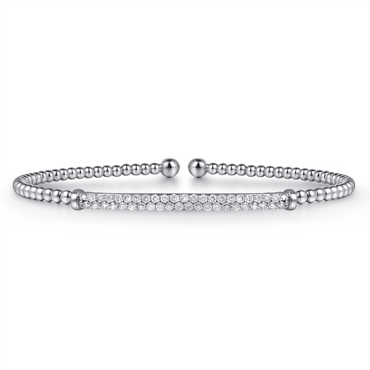 Gabriel & Co Bracelets in White Gold containing Diamond BG4262-62W45JJ