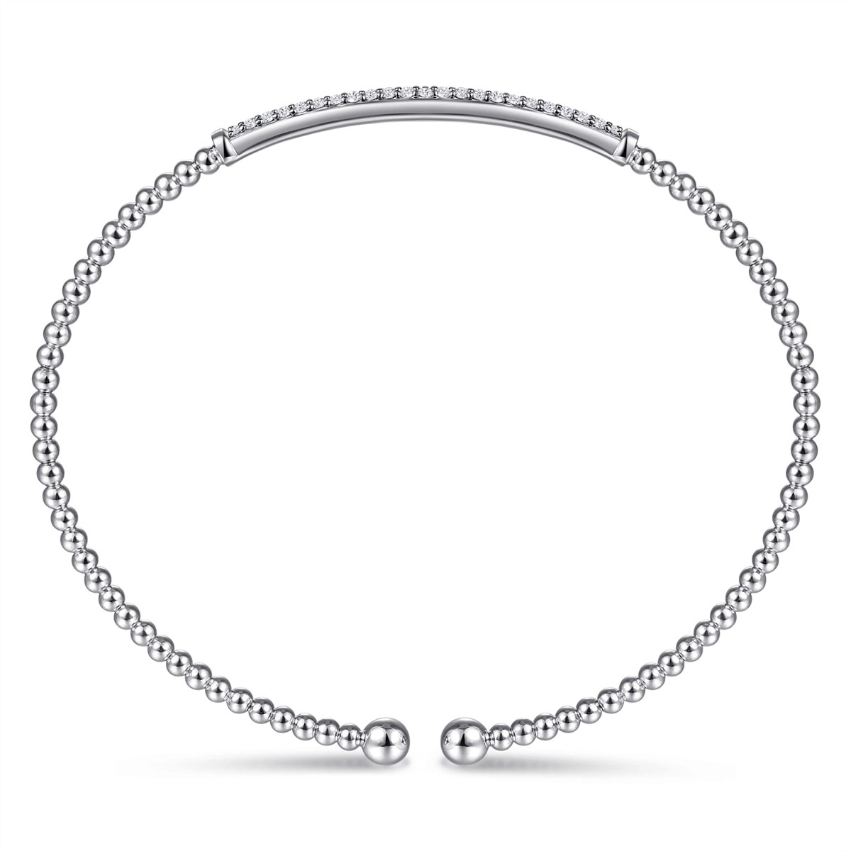 Gabriel & Co Bracelets in White Gold containing Diamond BG4262-62W45JJ