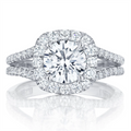 Tacori Engagement Rings in Platinum/Palladium containing Diamond 457025