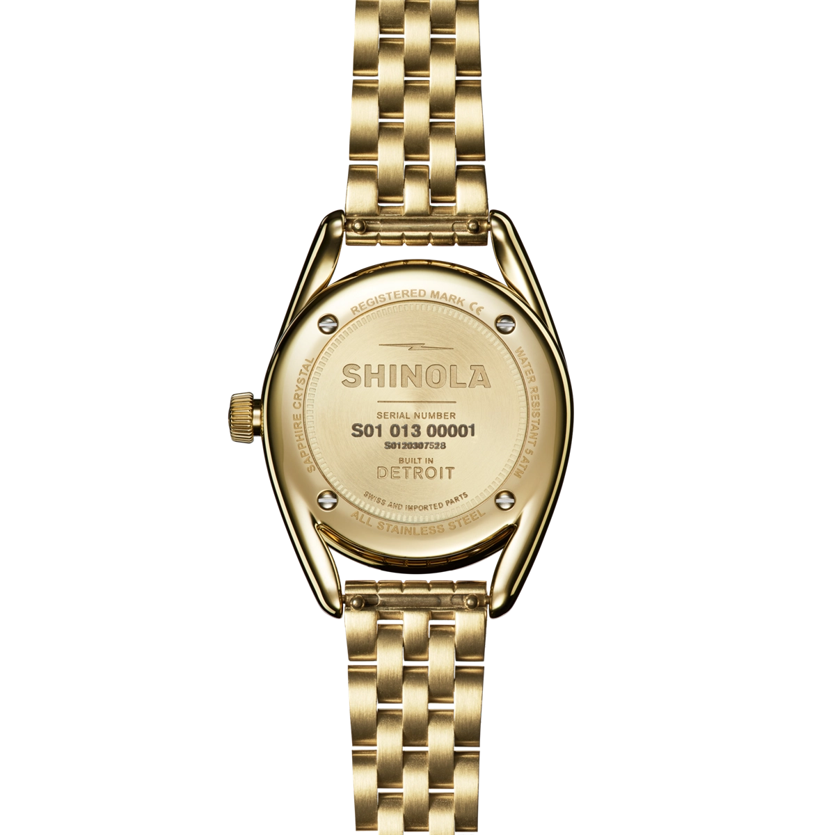 Shinola watch in Yellow Gold 20307528