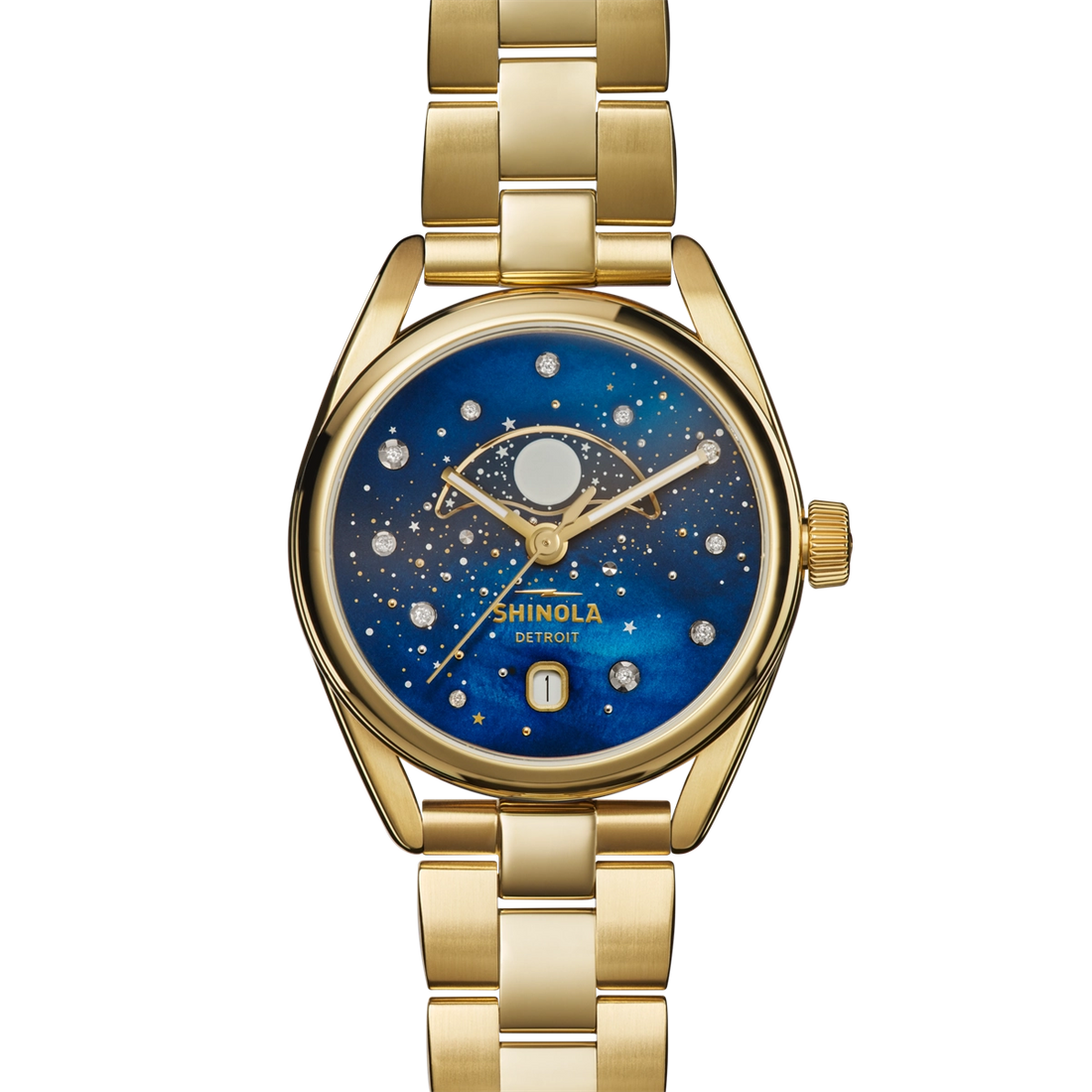 Shinola watch in Yellow Gold 20303678