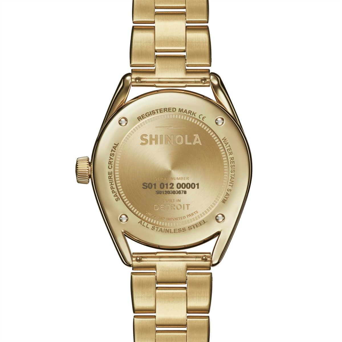 Shinola watch in Yellow Gold 20303678