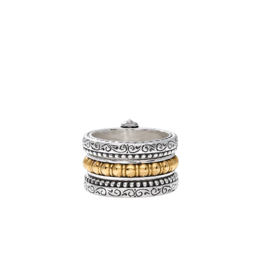 Konstantino Rings in Mixed Metals DKJ1016-130-S8