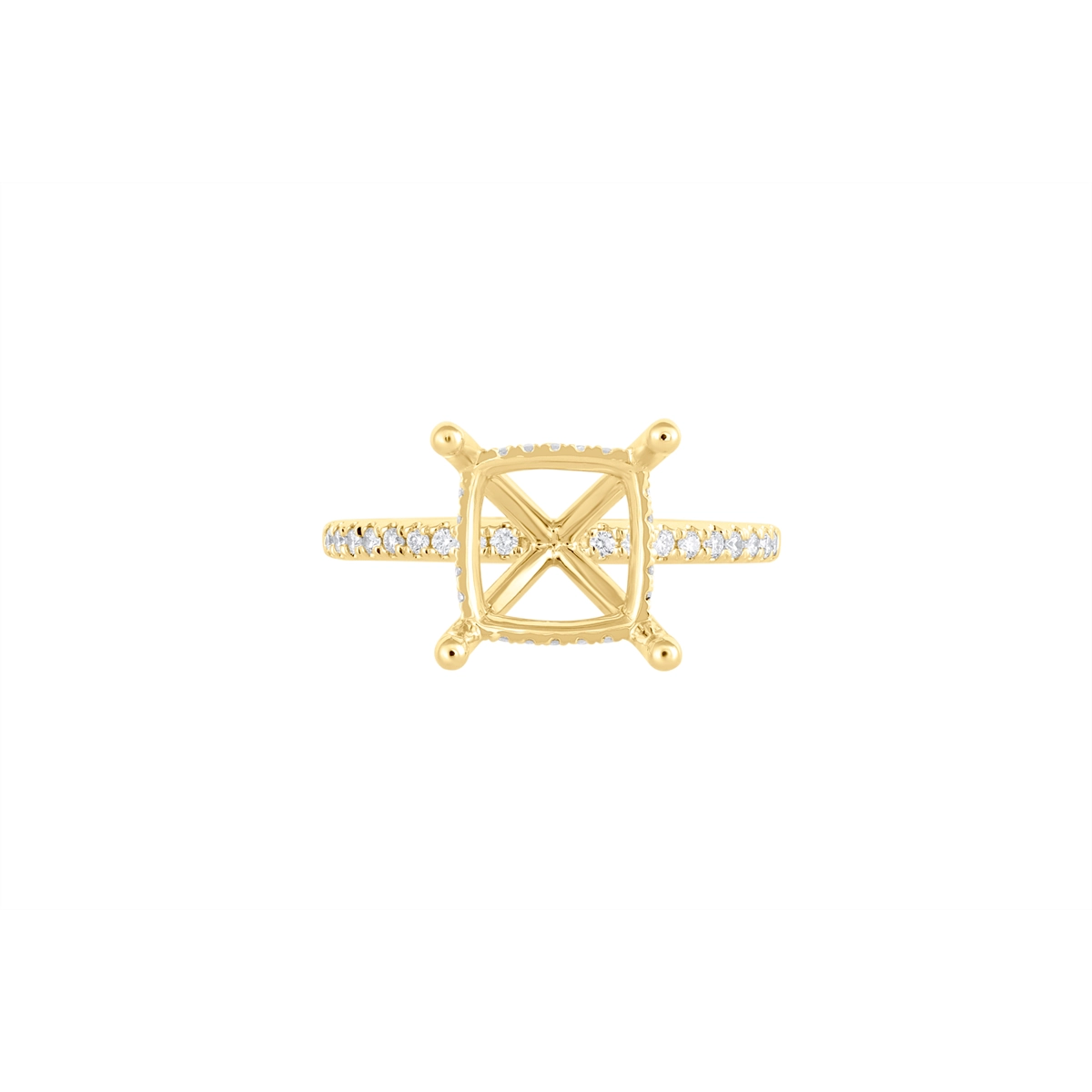 Engagement Collections Engagement Rings in Yellow Gold containing Diamond 457214