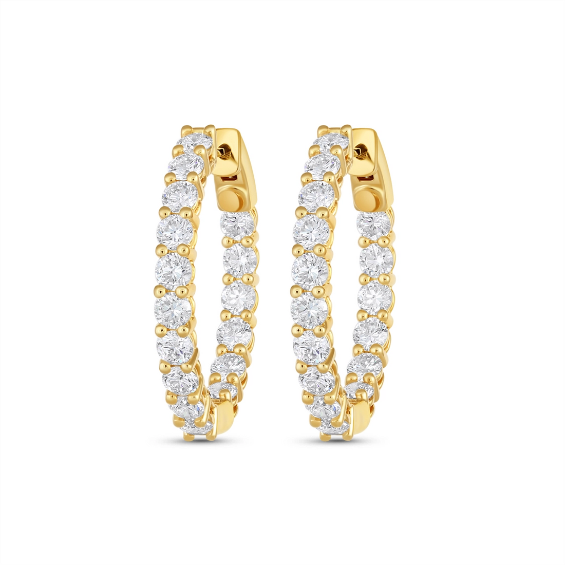 Earrings Earrings in Yellow Gold containing Diamond 457219