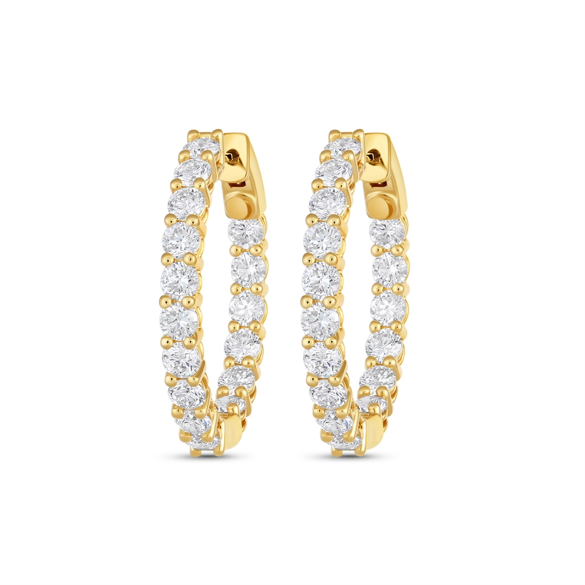 Earrings Earrings in Yellow Gold containing Diamond 457219