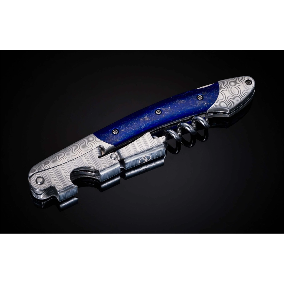 William Henry Accessories in Alternative Metals containing Lapis S23LL