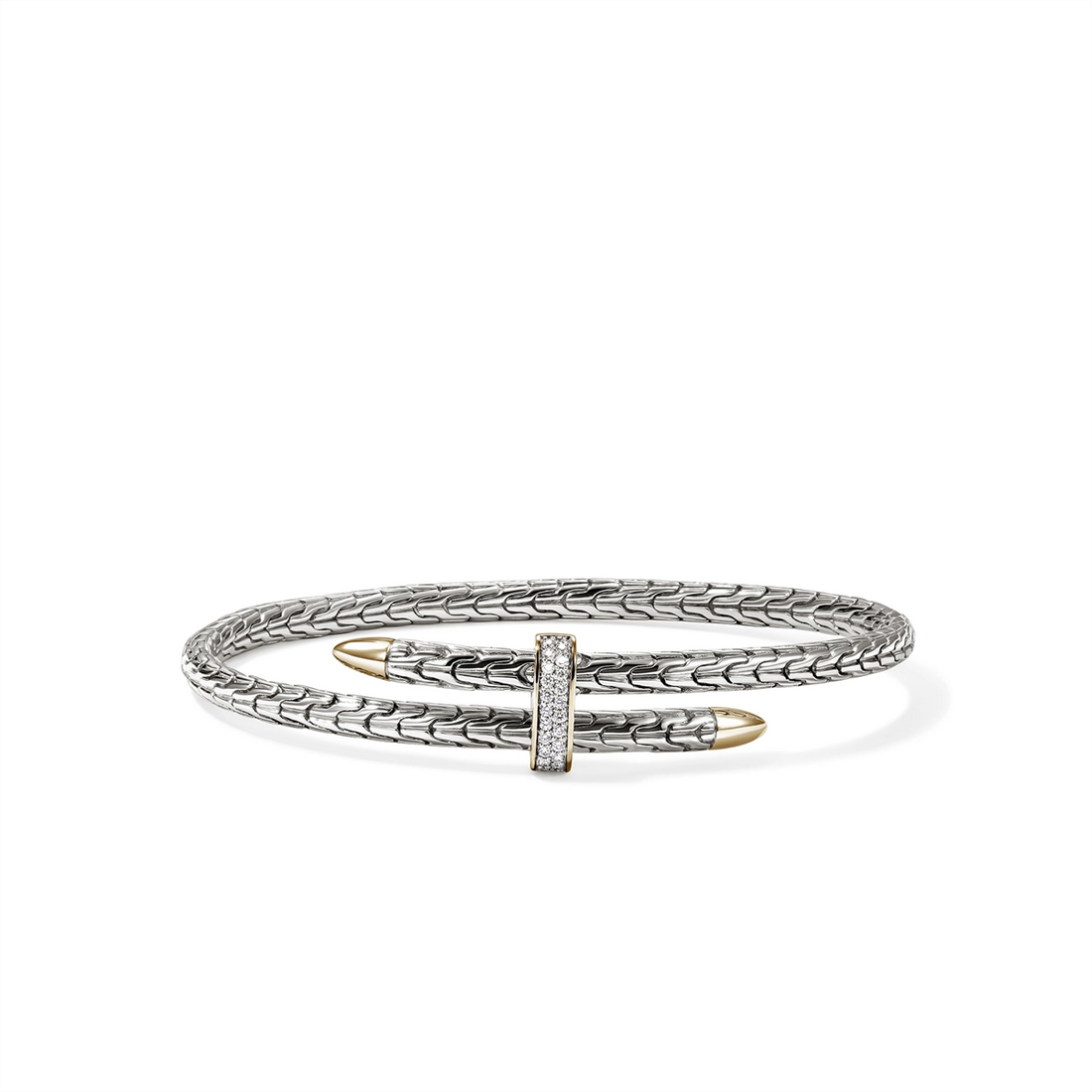 John Hardy Bracelets in Mixed Metals containing Diamond CZZP9878722DIXM