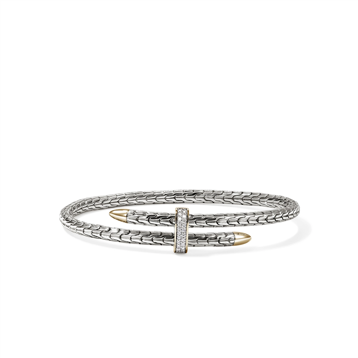 John Hardy Bracelets in Mixed Metals containing Diamond CZZP9878722DIXM