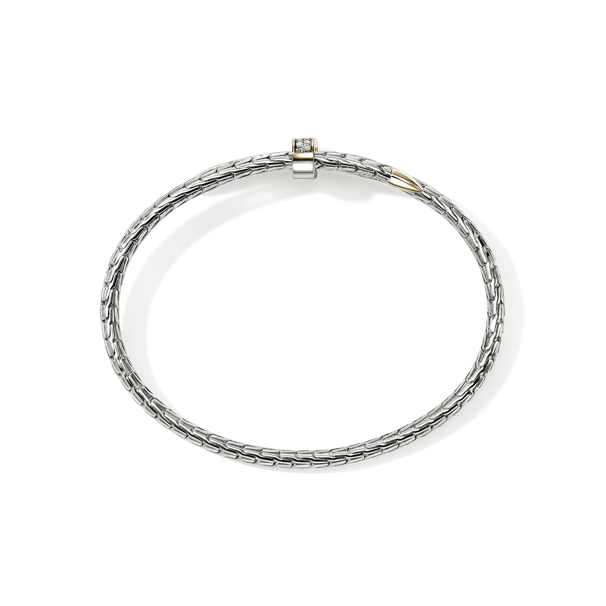 John Hardy Bracelets in Mixed Metals containing Diamond CZZP9878722DIXM