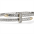John Hardy Bracelets in Mixed Metals containing Diamond CZZP9878722DIXM