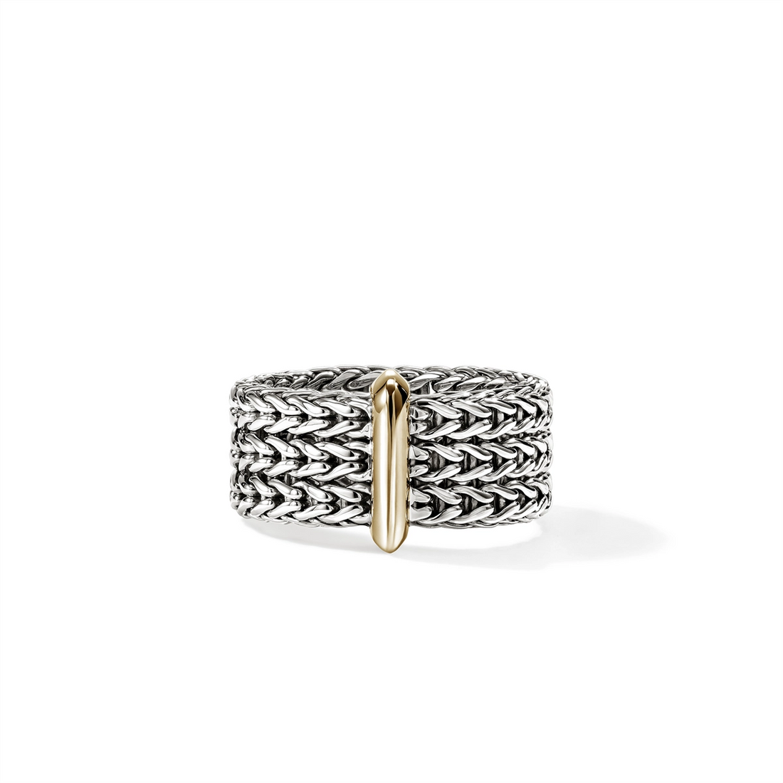 John Hardy Rings in Mixed Metals RZZ98953X7