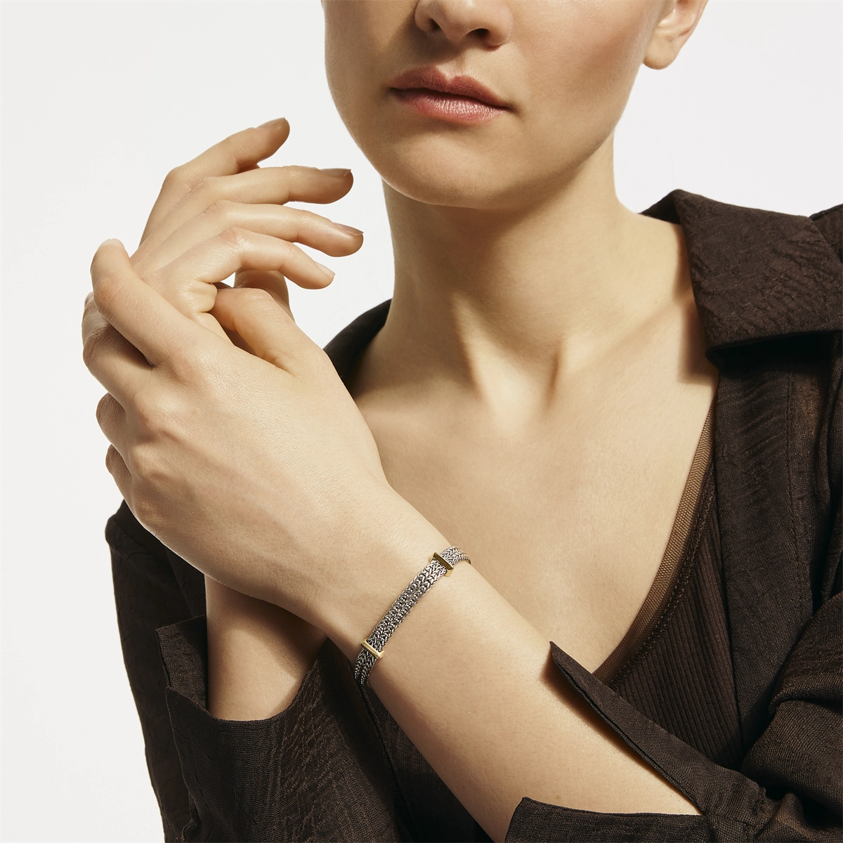 John Hardy Bracelets in Mixed Metals BUZZ98978XUM