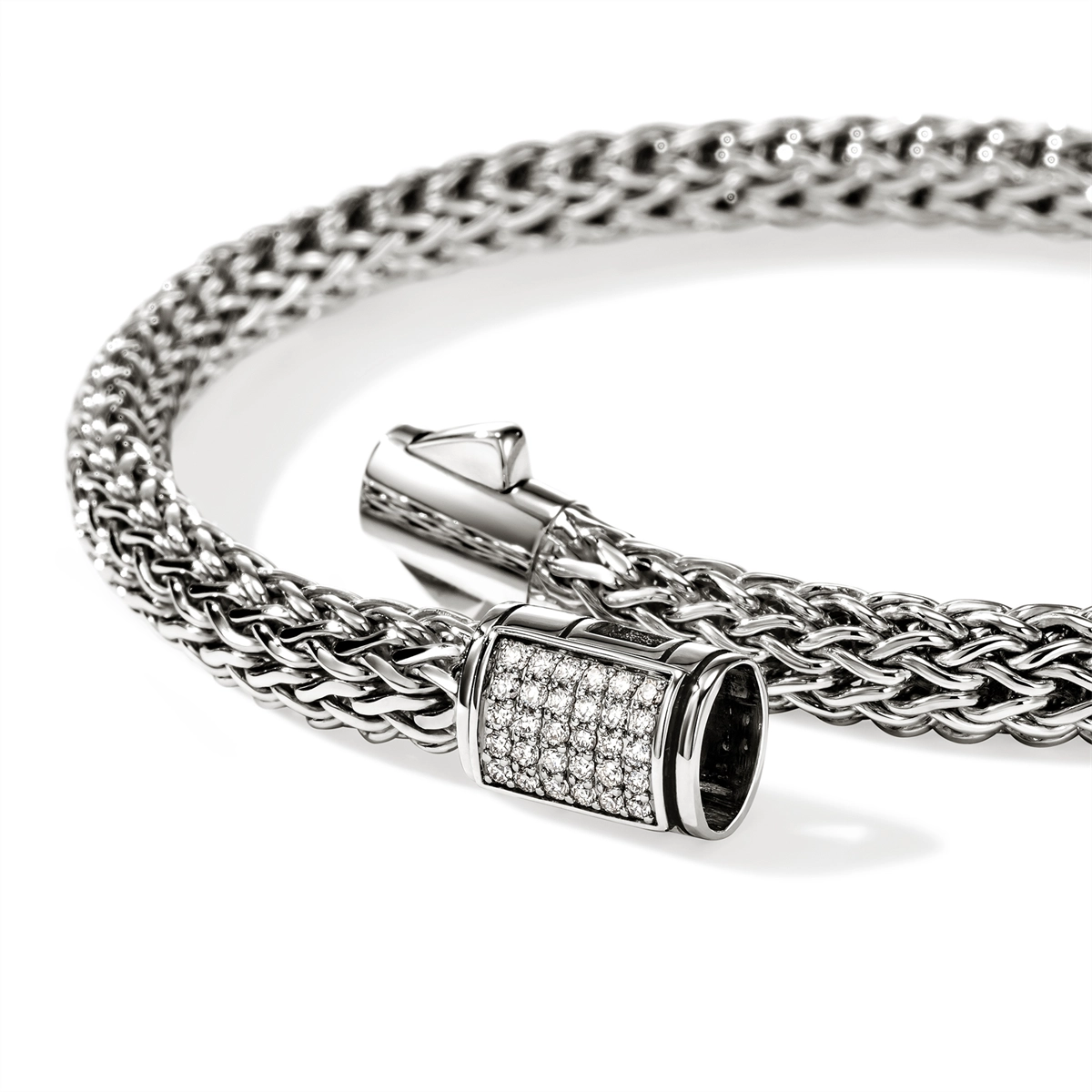 John Hardy Bracelets in Silver containing Diamond BUP9900962DIXUM