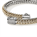 John Hardy Bracelets in Mixed Metals containing Diamond BUZZP9909042RVDIXUM