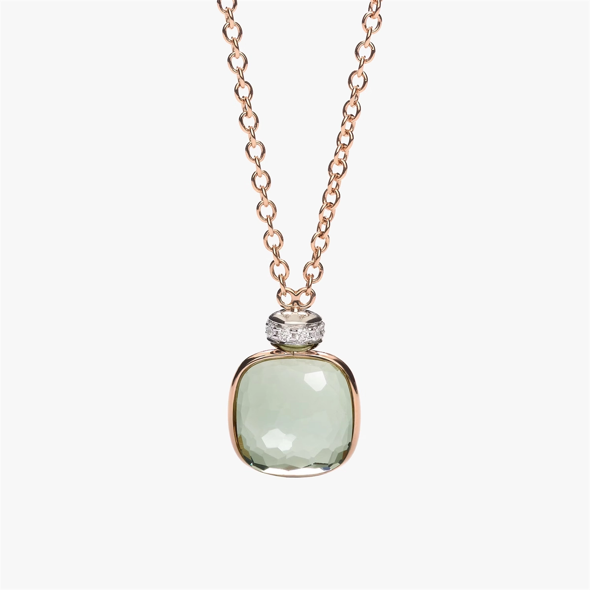 Pomellato Necklaces in Mixed Metals containing Other, Multi-gemstone, Diamond PCC2022-O6WHR-DB0PA-46