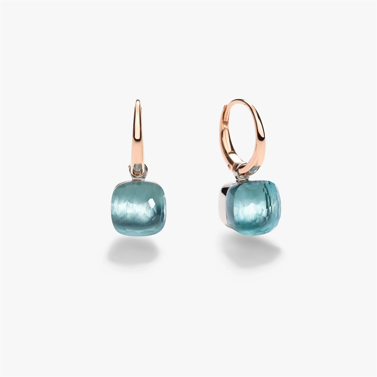 Pomellato Earrings in Mixed Metals containing Blue topaz  POB2010-O6000-000OY