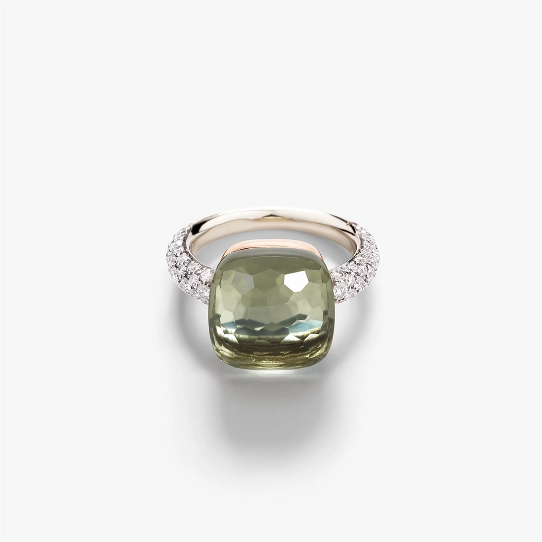 Pomellato Rings in Mixed Metals containing Other, Multi-gemstone, Diamond PAB4010-O6000-DB0PA-53