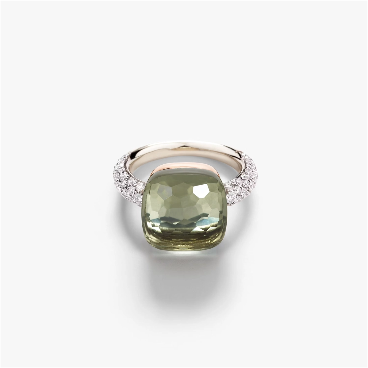 Pomellato Rings in Mixed Metals containing Other, Multi-gemstone, Diamond PAB4010-O6000-DB0PA-53